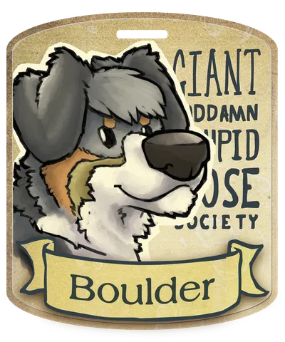 Boulder's membership to the Giant Goddamn Stupid Nose Society