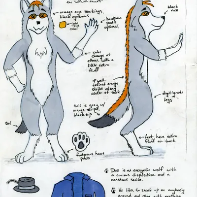 Self-drawn character sheet from 2005 😳